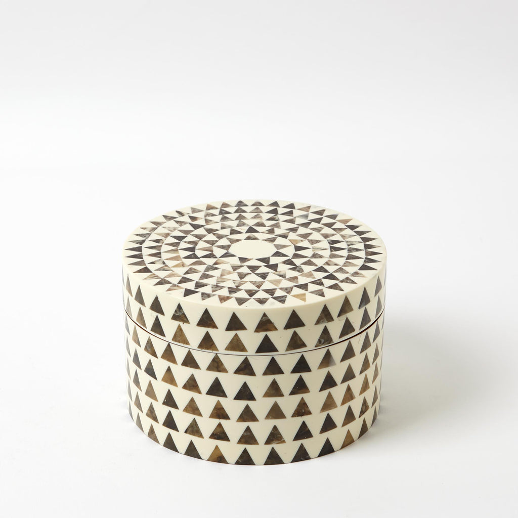 Triangle Stripe Box : Triangle Stripe Box (Small / Round)