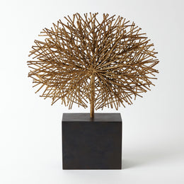 Tumble Weed Sculpture : Tumble Weed Sculpture (Large / Gold Leaf)