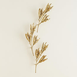 Mango Leaves Wall Decor : Mango Leaves Wall Decor (Brass)