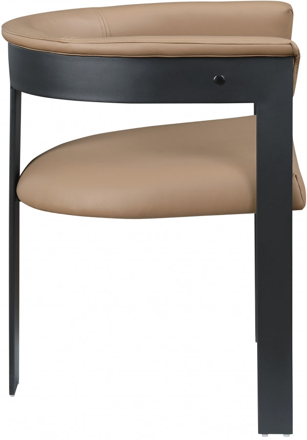 Romeo Vegan Leather Dining Chair, Set of 2