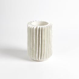 Radiator Swirl Vase : Radiator Swirl Vase (Large / Matte White)