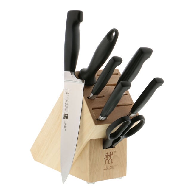 Zwilling Four Star Anniversary 8-pc Knife Block Set