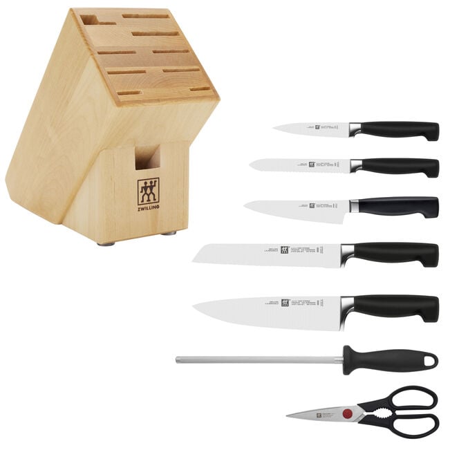 Zwilling Four Star Anniversary 8-pc Knife Block Set