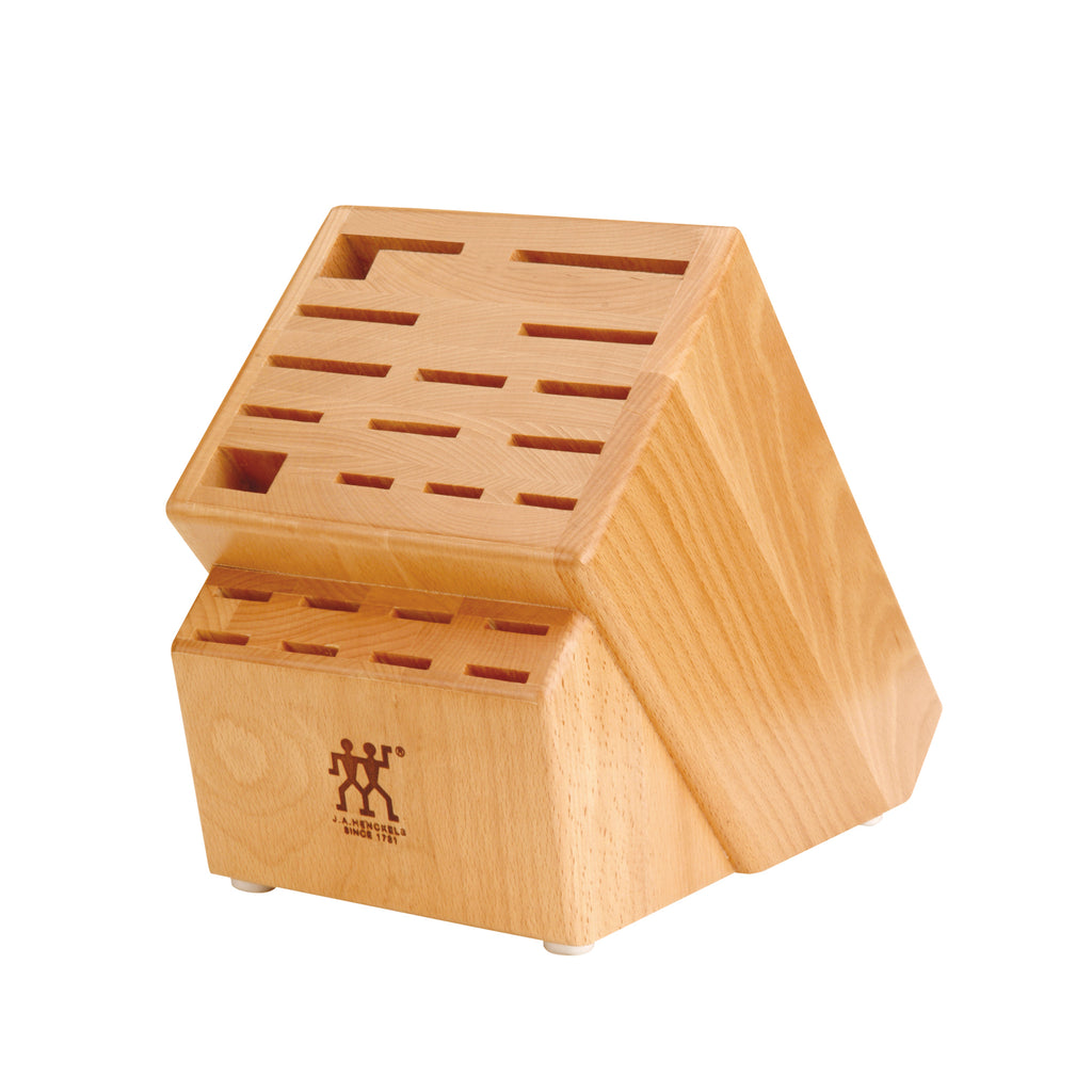 22-Slot Hardwood Knife Block