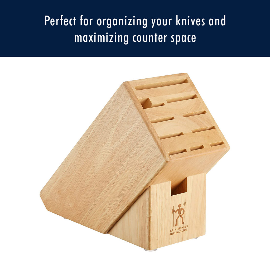 11-Slot Hardwood Knife Block