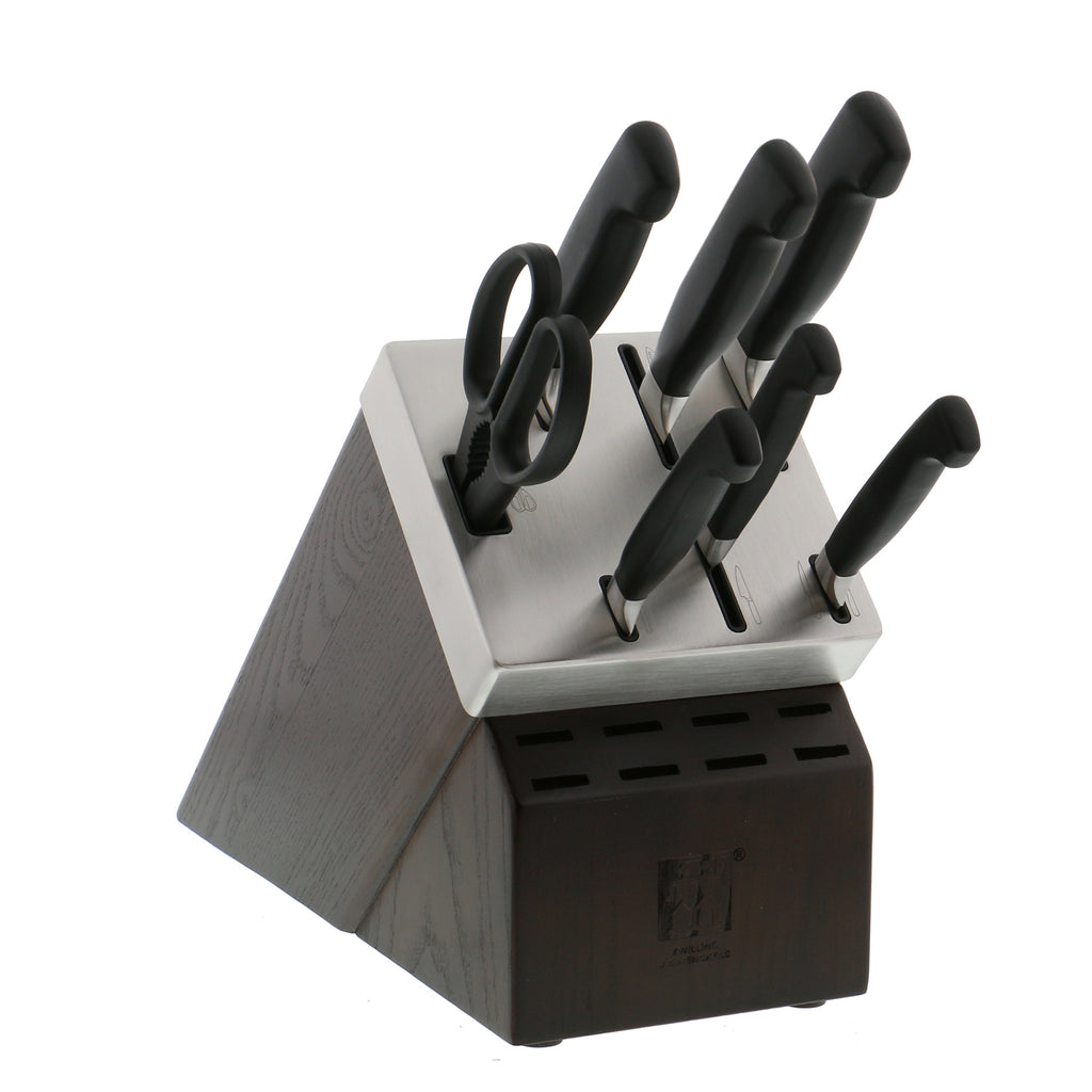 8-Piece Self-Sharpening Knife Block Set Four Star