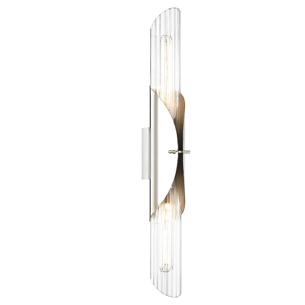 Lefferts Wall Sconce - Polished Nickel