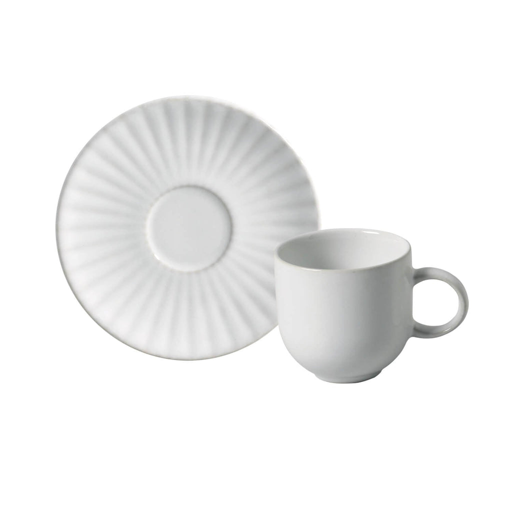 Trendy Coffee Cups & Saucers, Set of 6