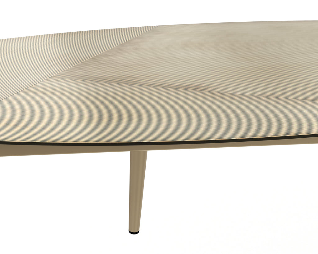 Tuner Coffee Table - Oval