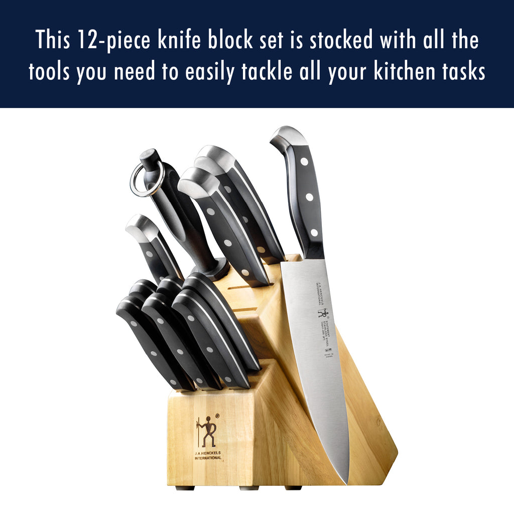 12-Piece Knife Block Set Statement Statement