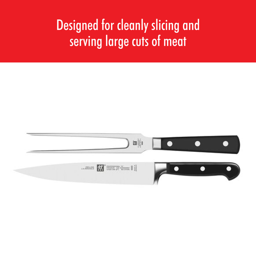 2-Piece Carving Set Professional "S"