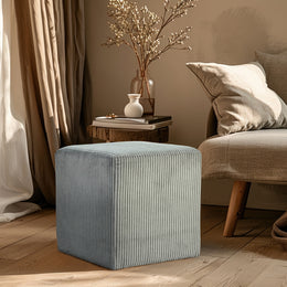 Roy Microsuede Fabric Ottoman / Stool