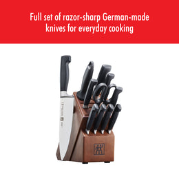 12-Piece Knife Block Set Four Star Four Star