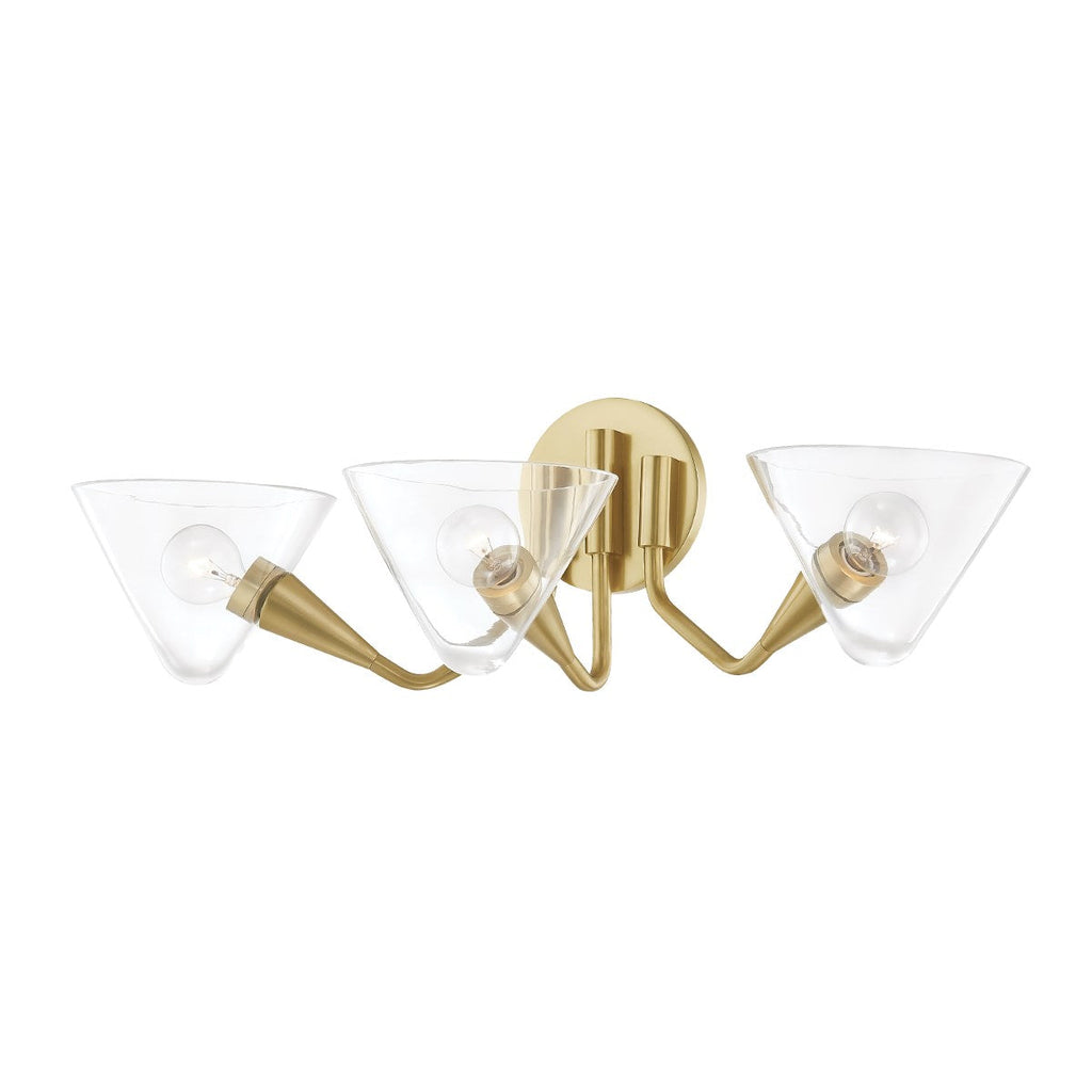 Isabella Wall Sconce 24" - Aged Brass