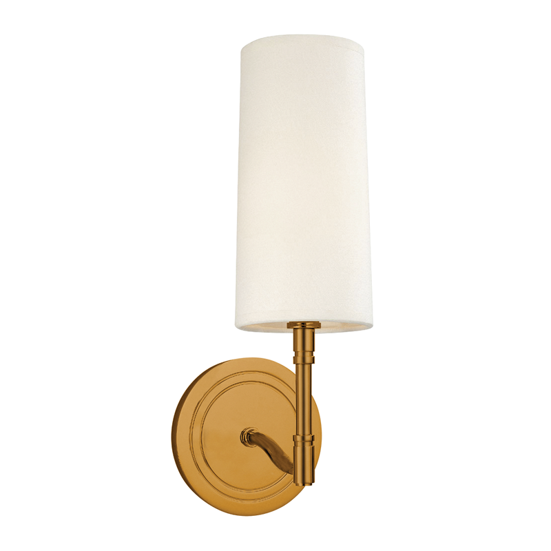 Dillon Wall Sconce 4" - Aged Brass