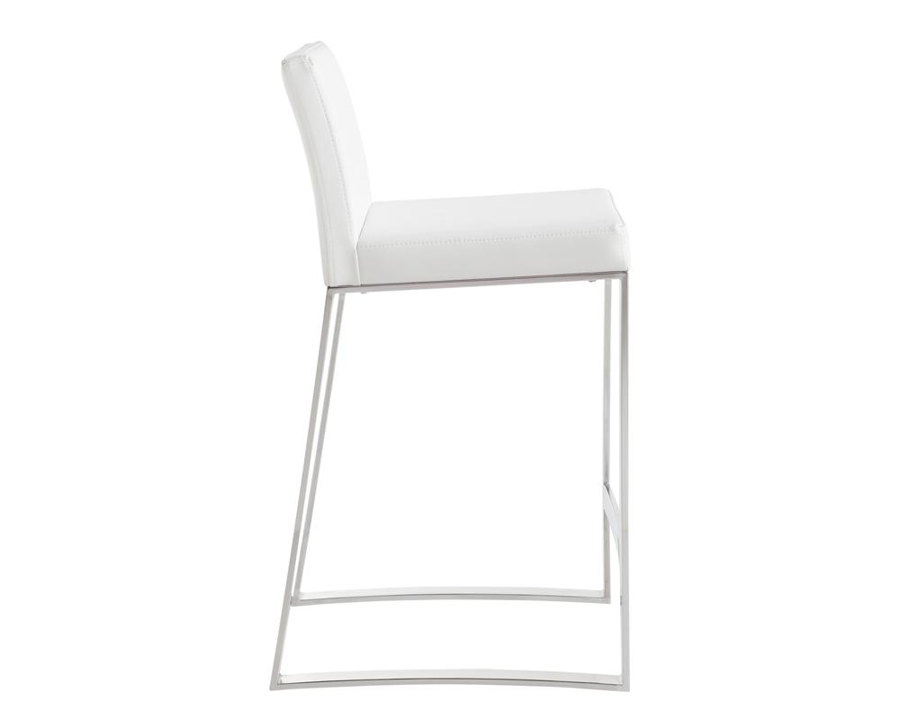 Architect Counter Stool - White