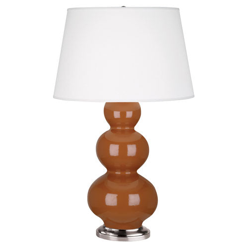 Cinnamon Triple Gourd Table Lamp-Style Number 365X