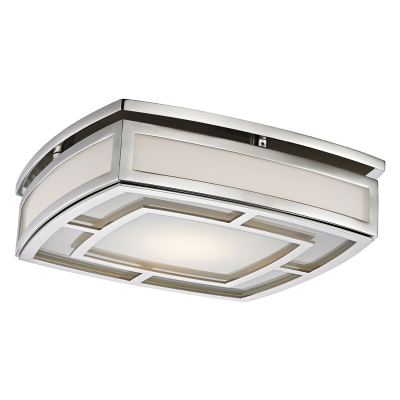 Elmore Flush Mount 12" - Polished Nickel