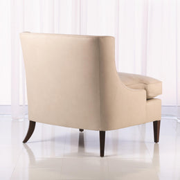 Severn Lounge Chair : Severn Lounge Chair (Beige Leather)