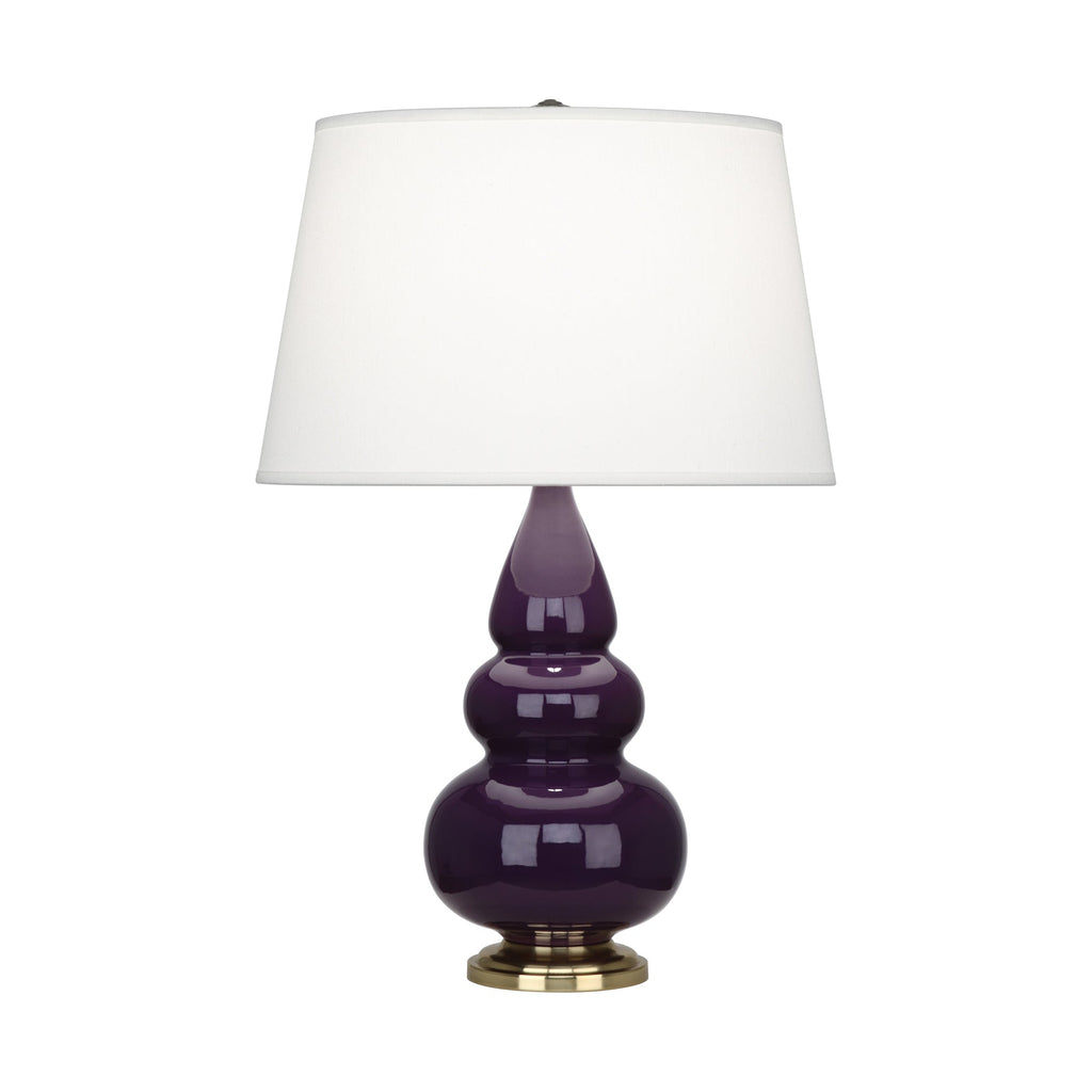 Amethyst Small Triple Gourd Accent Lamp-Style Number 378X