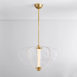 Freya Chandelier, Vintage Brass