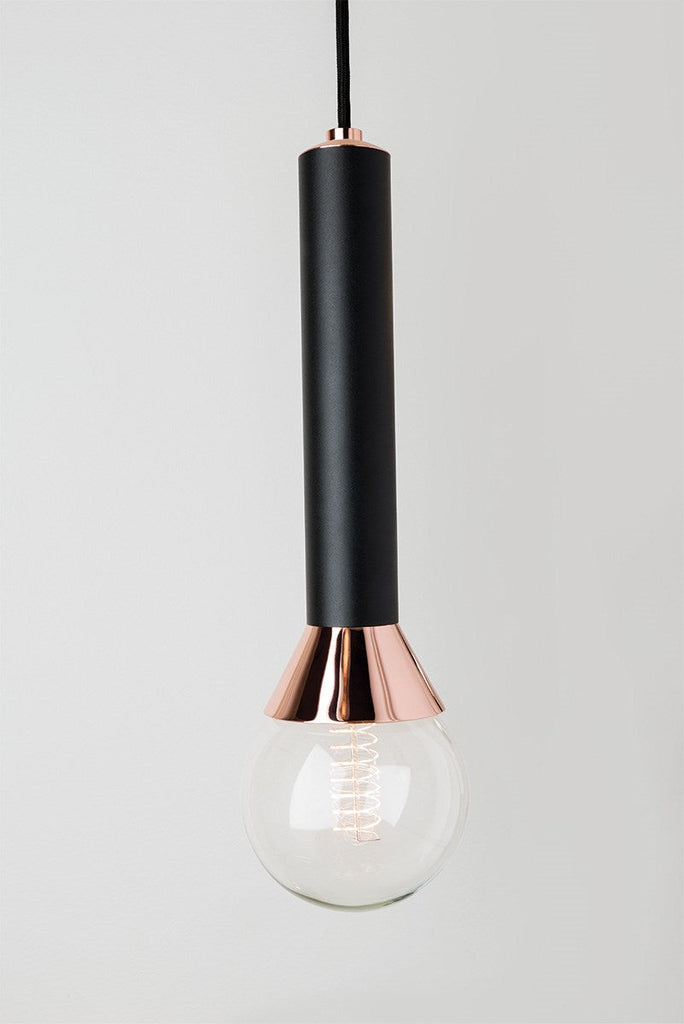 Via Pendant - Polished Brass/Dusk Black