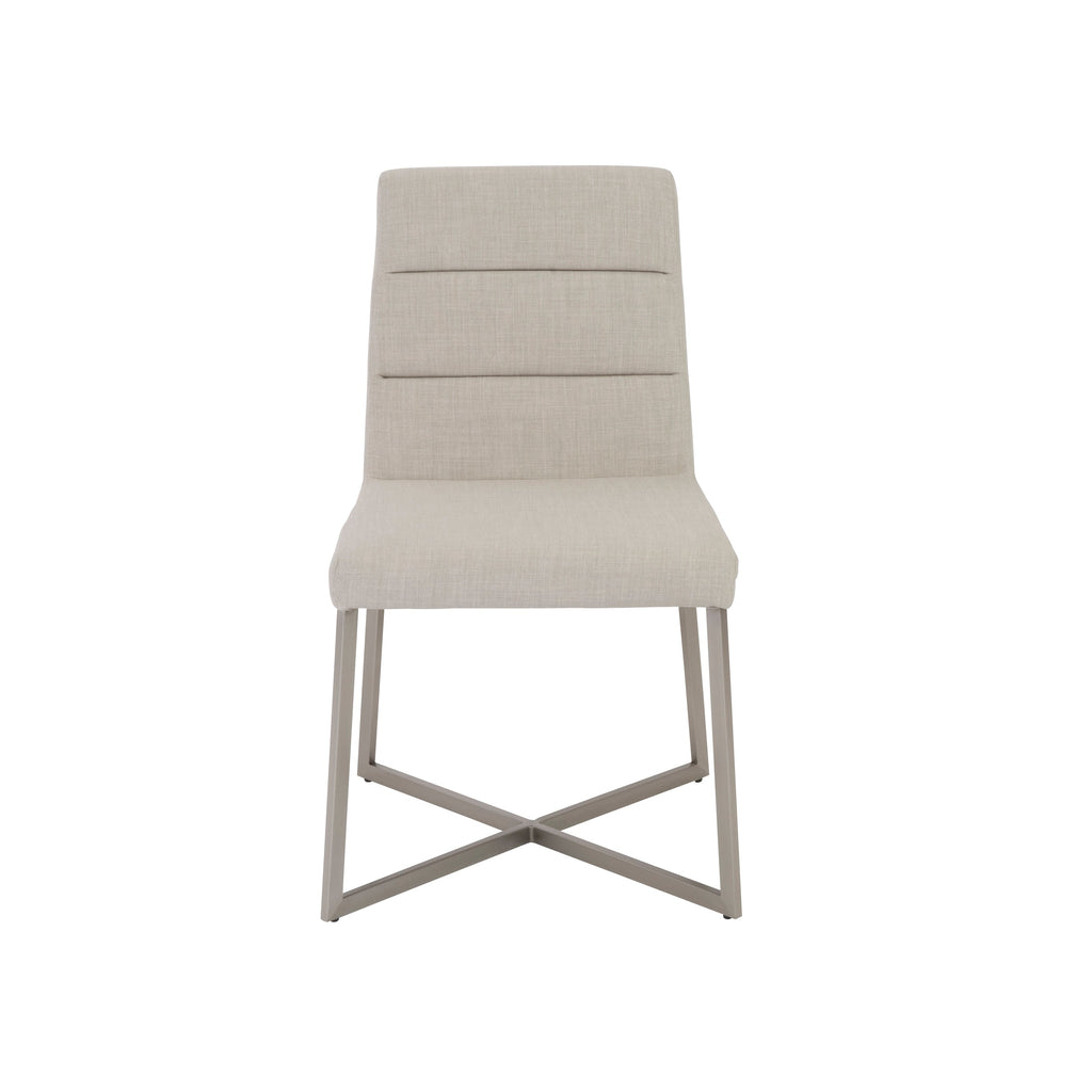 Tosca Side Chair - Light Grey,Set of 2