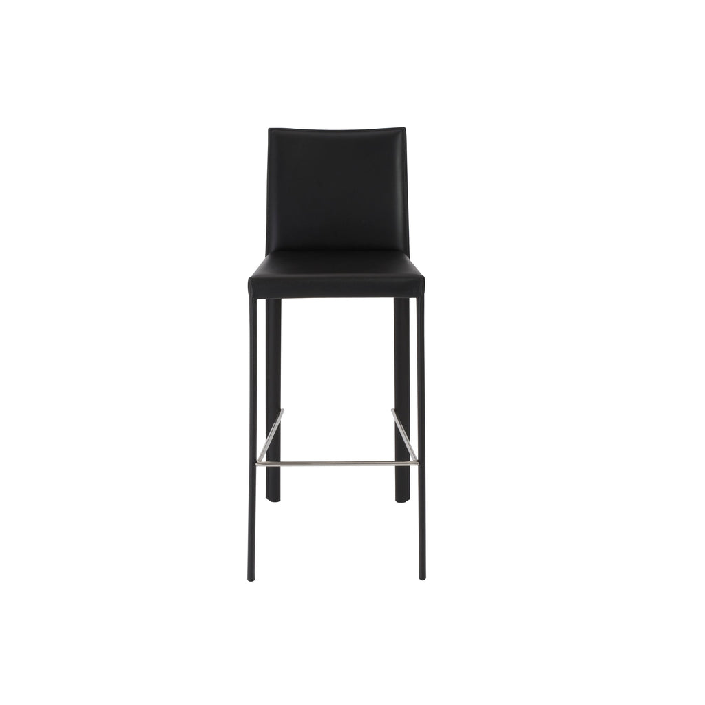 Hasina Bar Stool - Black,Set of 2