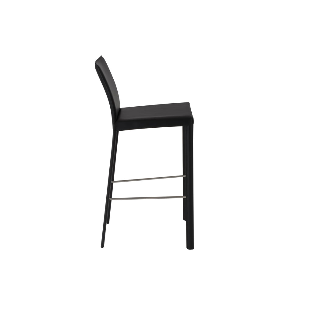 Hasina Bar Stool - Black,Set of 2