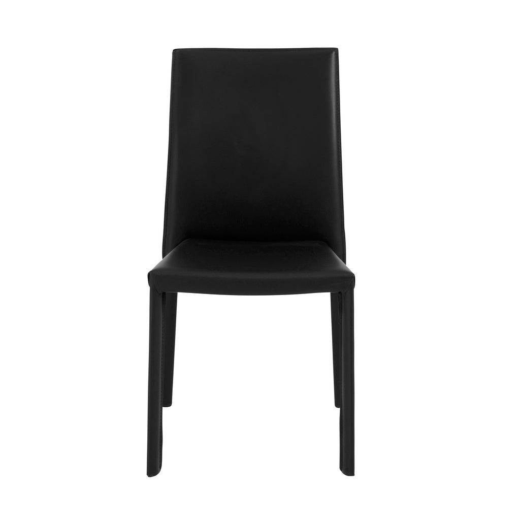 Hasina Stacking Side Chair - Black,Set of 4