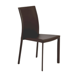 Hasina Stacking Side Chair - Brown,Set of 4