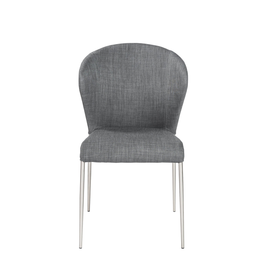 Sy Stacking Side Chair - Dark Grey,Set of 2