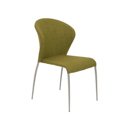 Sy Stacking Side Chair - Green,Set of 2