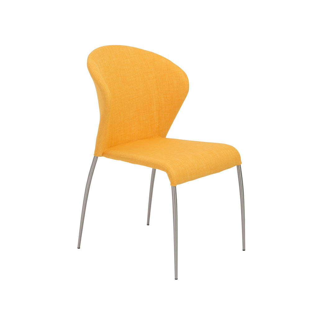 Sy Stacking Side Chair - Yellow,Set of 2