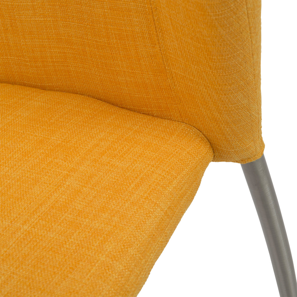 Sy Stacking Side Chair - Yellow,Set of 2