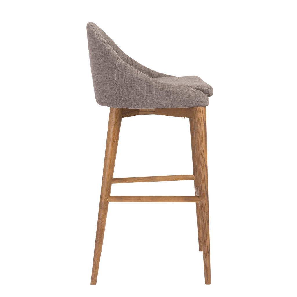 Baruch Bar Stool - Dark Grey