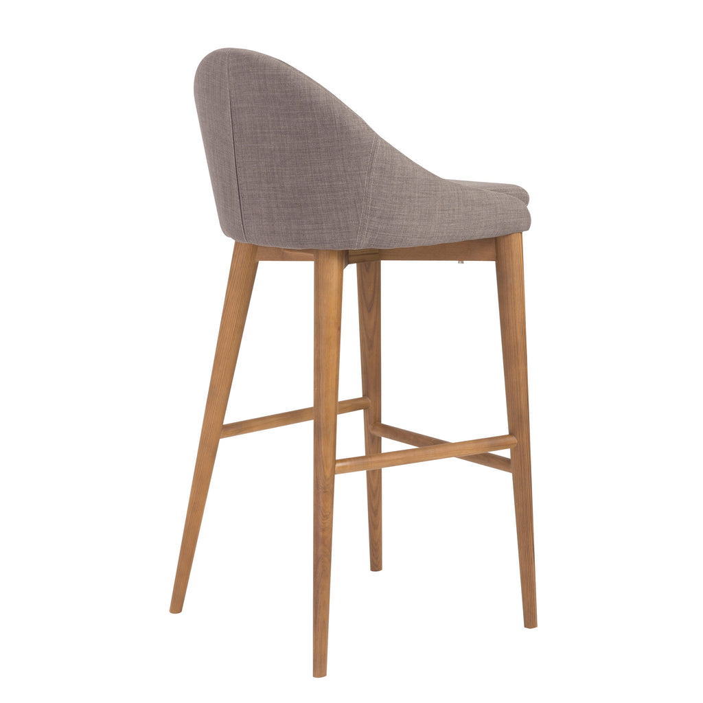 Baruch Bar Stool - Dark Grey