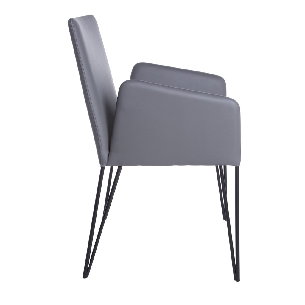 Amir Armchair - Dark Grey