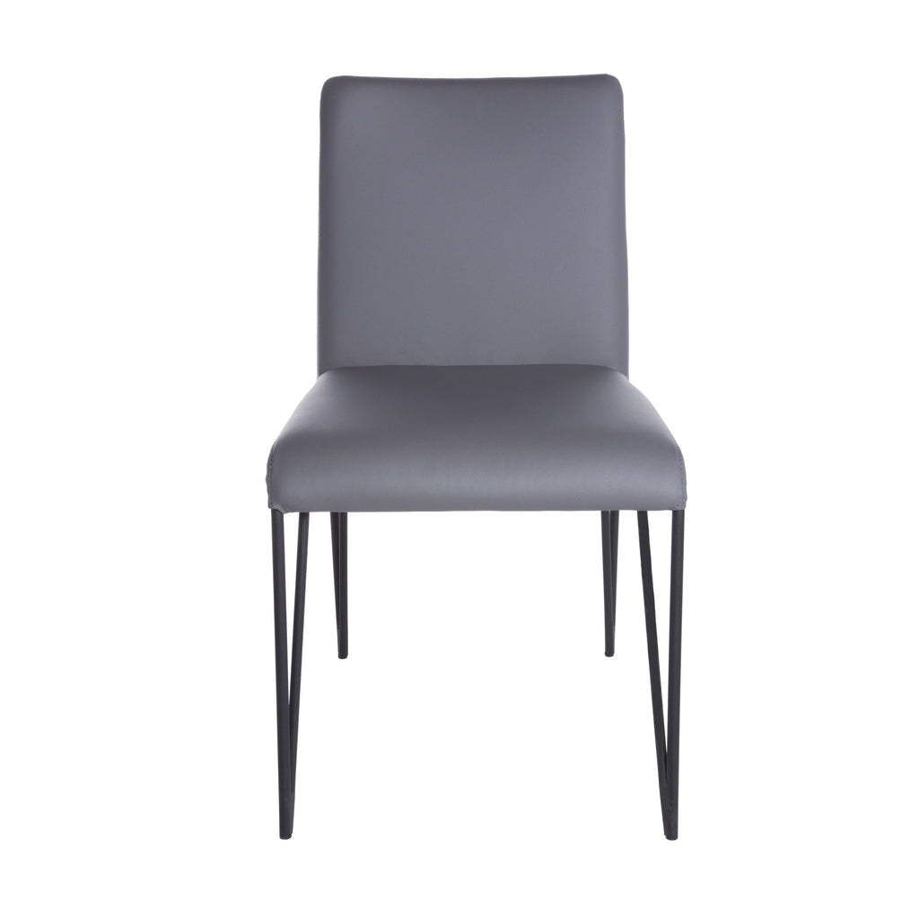 Amir Side Chair - Dark Grey,Set of 2