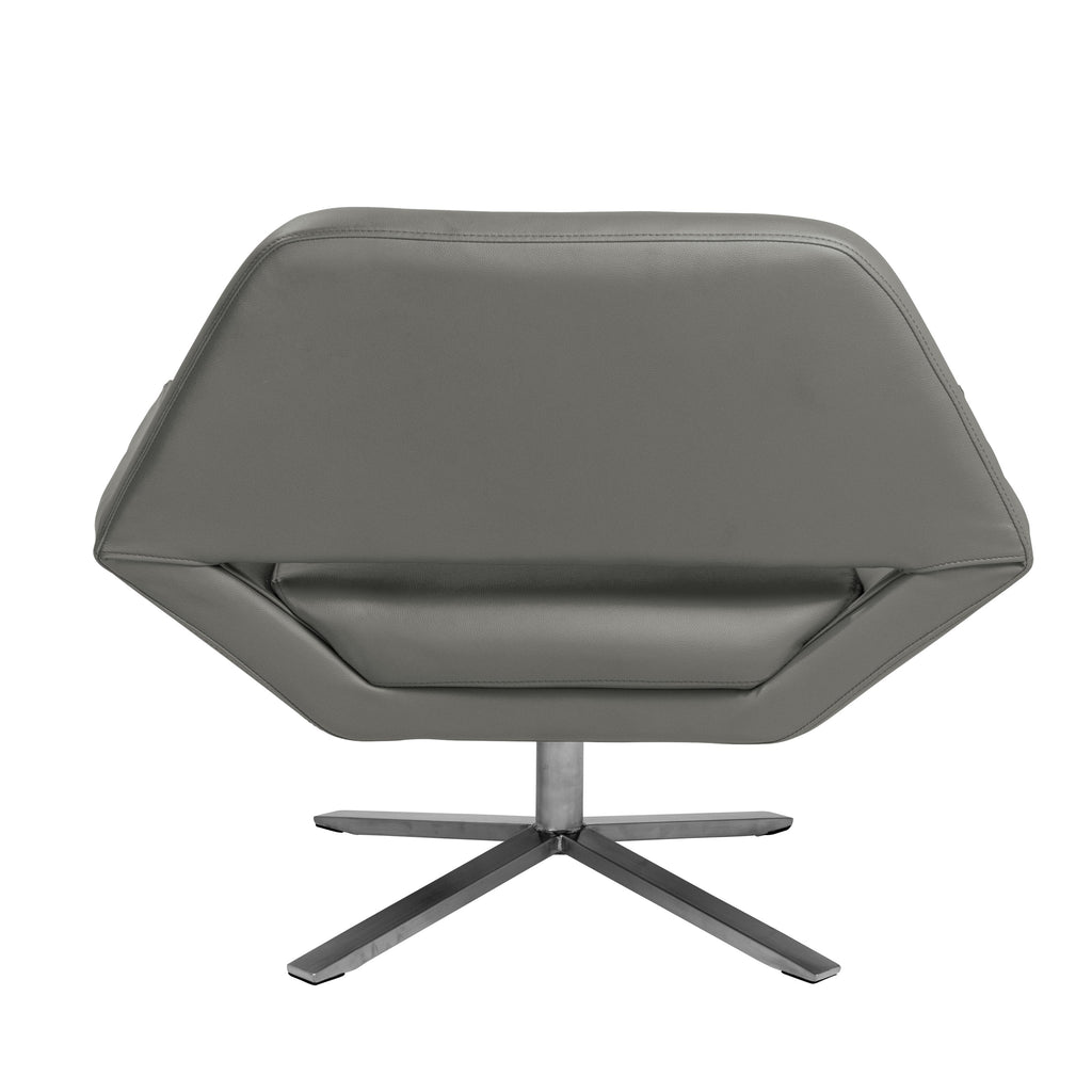 Carlotta Lounge Chair - Dark Grey
