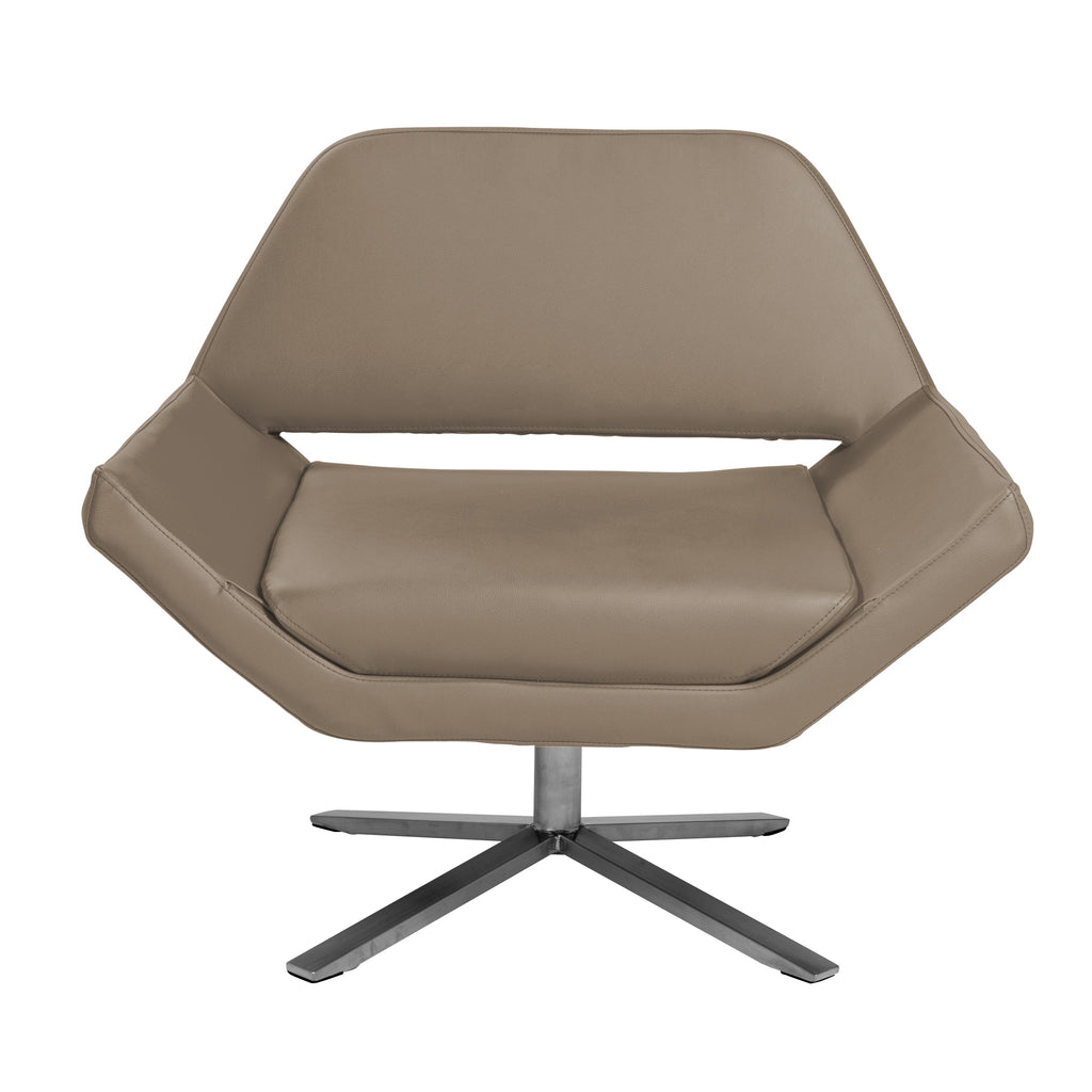 Carlotta Lounge Chair - Taupe