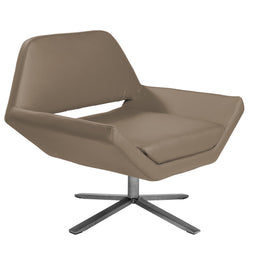 Carlotta Lounge Chair - Taupe