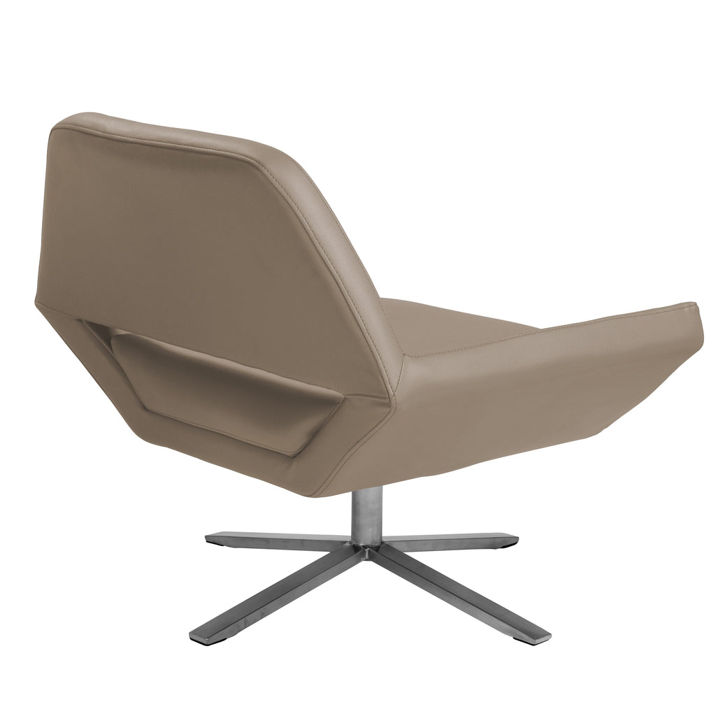 Carlotta Lounge Chair - Taupe