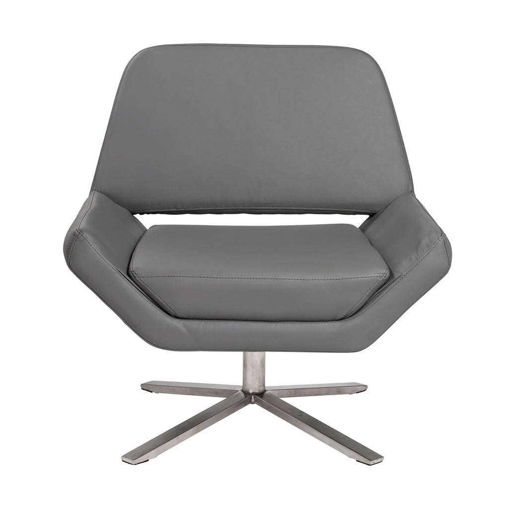 Carlotta-S Lounge Chair - Dark Grey