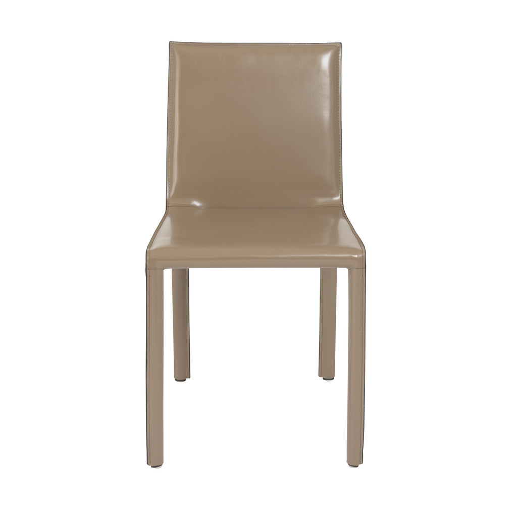 Eysen Side Chair - Taupe,Set of 2