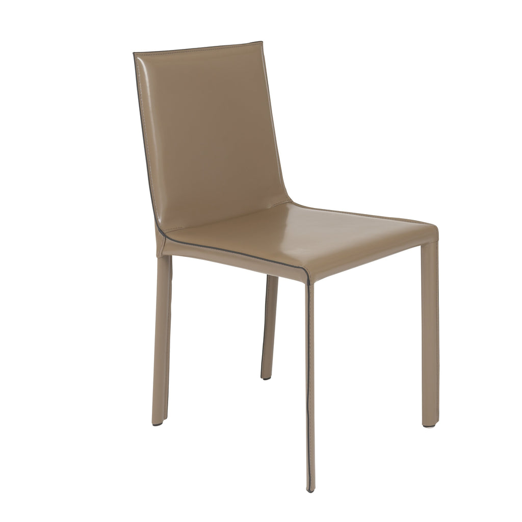 Eysen Side Chair - Taupe,Set of 2