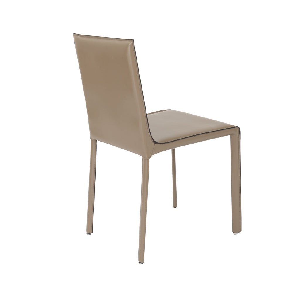 Eysen Side Chair - Taupe,Set of 2