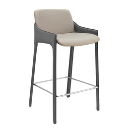 Vilante Counter Stool - Light Grey