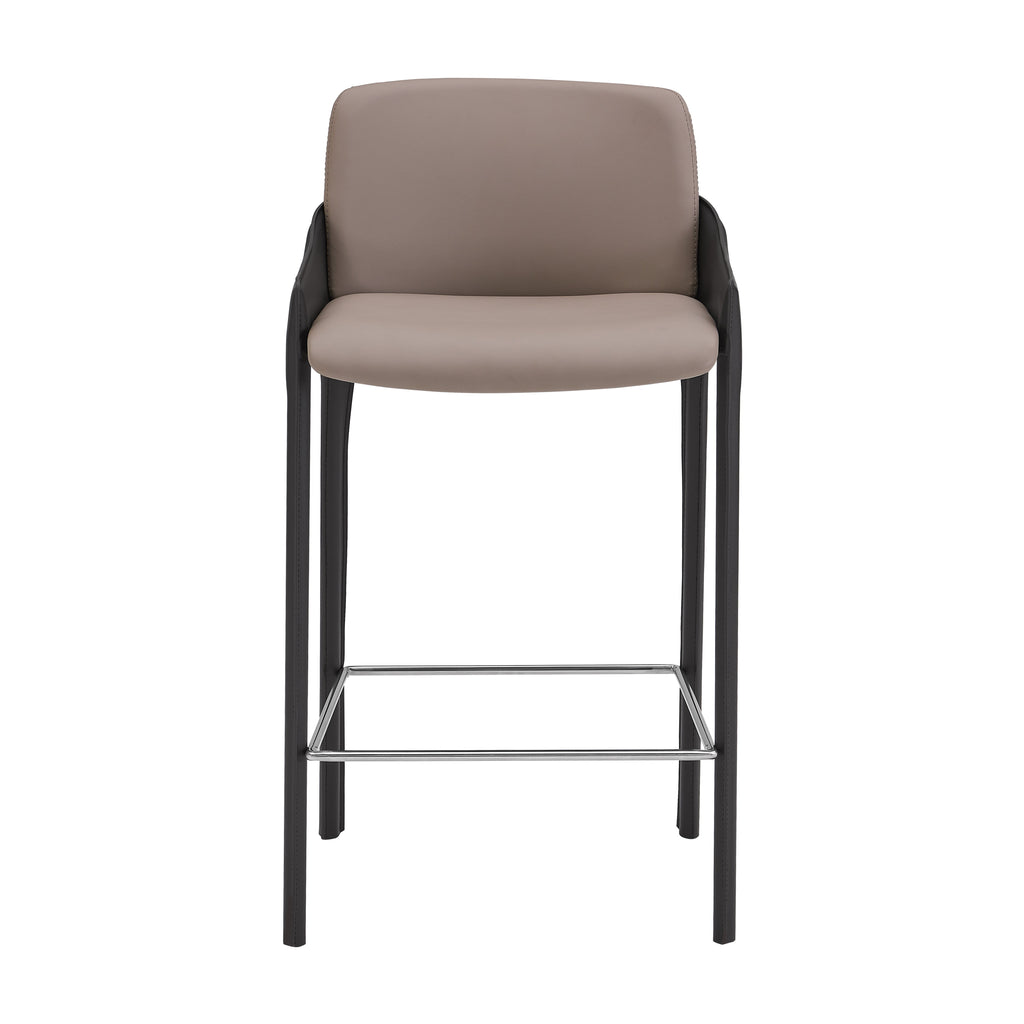 Vilante Counter Stool - Taupe