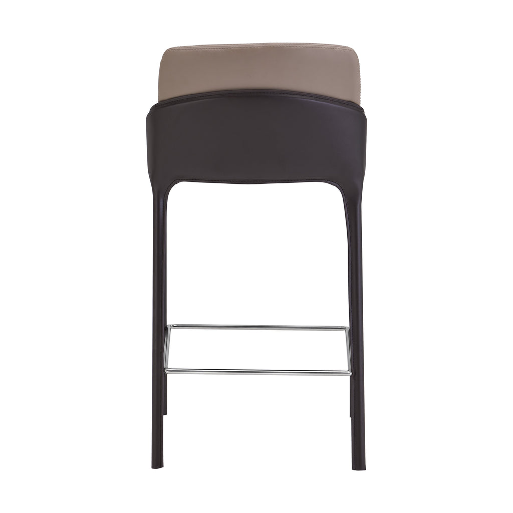 Vilante Counter Stool - Taupe